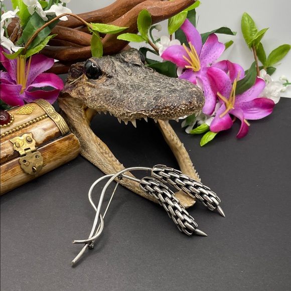 Napier wheat brooch vintage - Picture 1 of 6